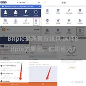 Bitpie最新官方钱包 选择Bitpie的原因，你知道吗？