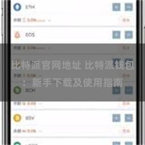 比特派官网地址 比特派钱包：新手下载及使用指南