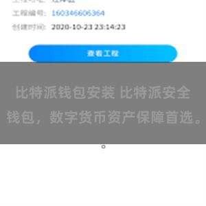 比特派钱包安装 比特派安全钱包，数字货币资产保障首选。