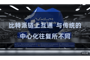 比特派链上互通  与传统的中心化往复所不同