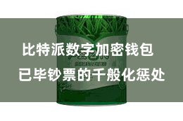 比特派数字加密钱包  已毕钞票的千般化惩处