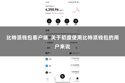 比特派钱包客户端  关于初度使用比特派钱包的用户来说