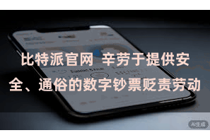 比特派官网  辛劳于提供安全、通俗的数字钞票贬责劳动